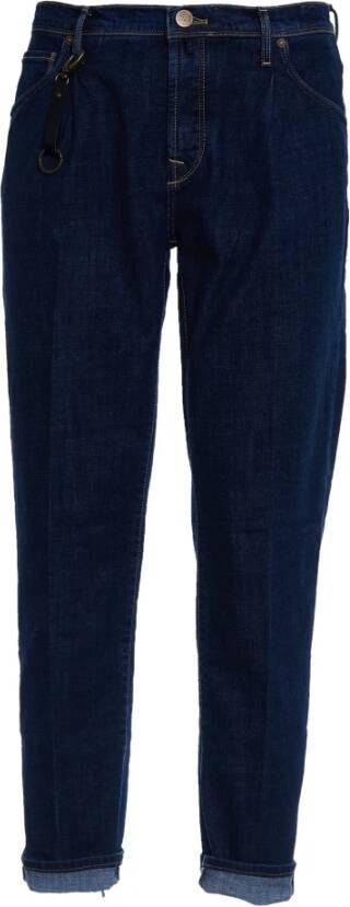 Incotex Jeans Blauw Heren