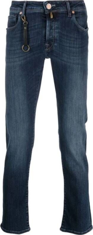 Incotex Jeans Blauw Heren