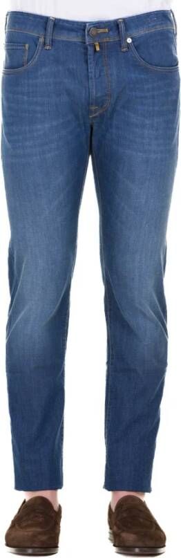 Incotex Jeans W2 Bdps0003-00517 Blauw Heren