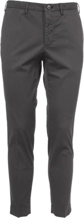 Incotex Katoenen broek Grijs Heren