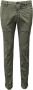 Incotex Pantalón elastische broek Groen Heren - Thumbnail 1