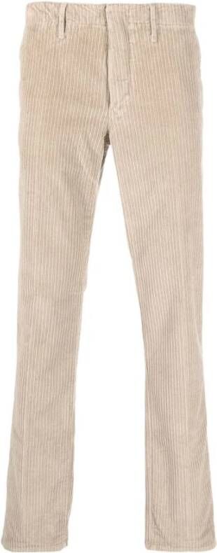 Incotex Rechte broek Beige Heren