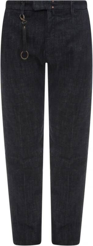 Incotex Rechte broek Blauw Heren