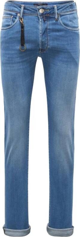 Incotex Stretch Slim-fit Jeans Blue Heren