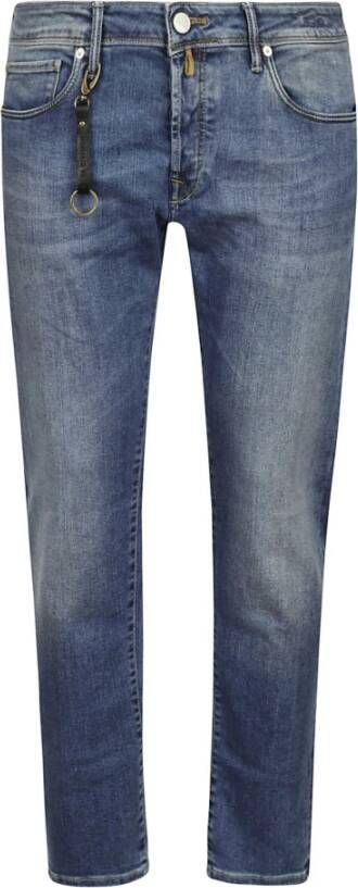 Incotex Slim-fit Jeans Blauw Heren