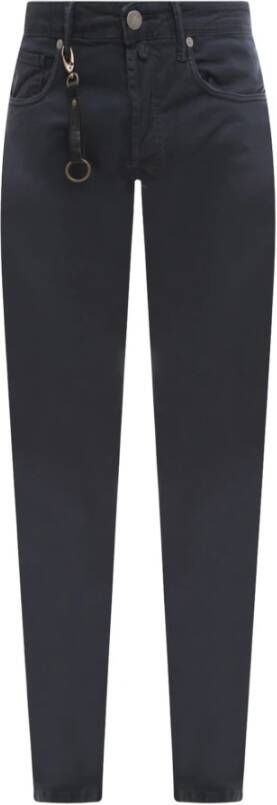 Incotex Slim-fit jeans Zwart Heren