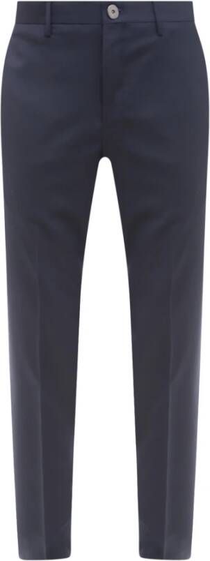 Incotex Slim-fit Trousers Blauw Heren