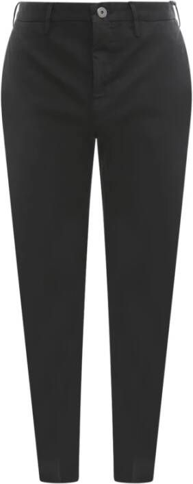 Incotex Slim-fit Trousers Zwart Heren