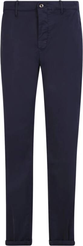 Incotex Stijlvolle Blauwe Broek voor Heren Blauw Heren