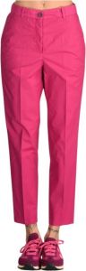 Incotex Straight Trousers Roze Dames