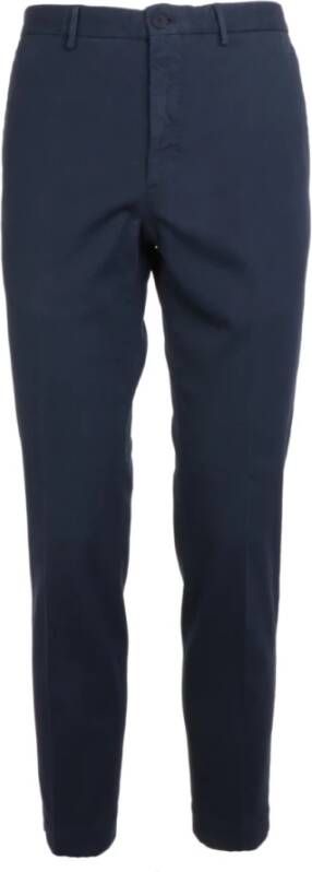 Incotex Trousers Blauw Heren