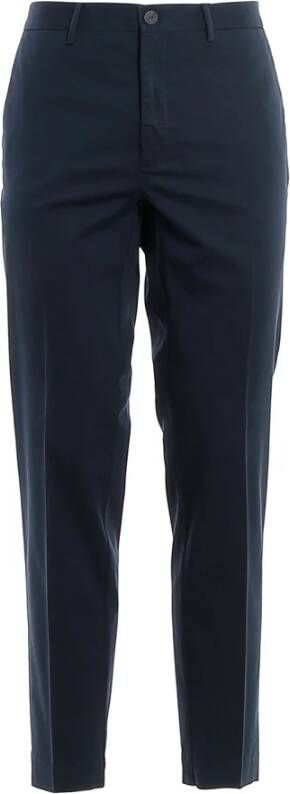 Incotex Trousers Blauw Heren