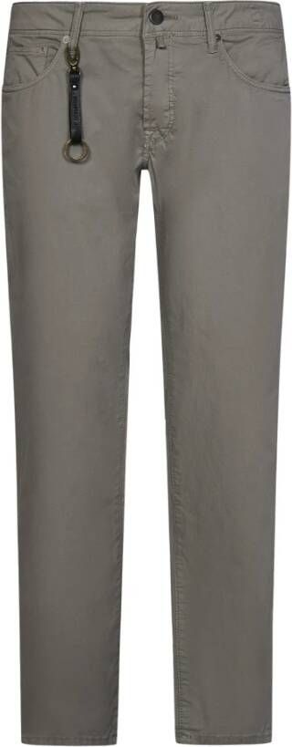 Incotex Trousers Grijs Heren