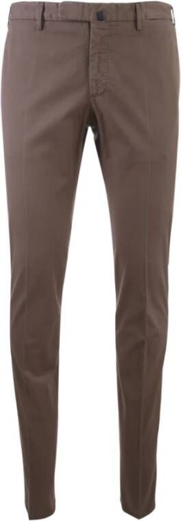 Incotex Venezia 1951 Royal Batavia Slim Fit Pants Bruin Heren