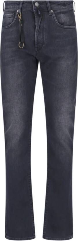 Incotex Zwarte Jeans voor Heren Black Heren