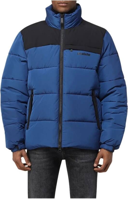 Invicta Heren Winterjas Blauw Capuchon Blue Heren