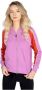 Invicta Eenvoudige Stijl Rits Sweater Rood Dames - Thumbnail 1