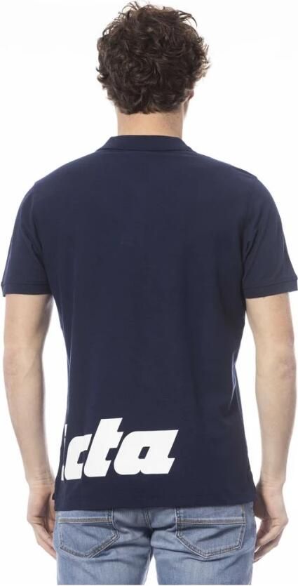 Invicta Polo Shirt met Korte Mouwen en Logo Blue Heren