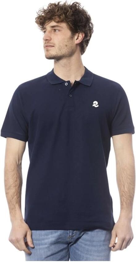 Invicta Klassiek Polo Shirt met Logo Detail Blue Heren - Foto 3