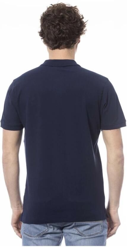 Invicta Klassiek Polo Shirt met Logo Detail Blue Heren
