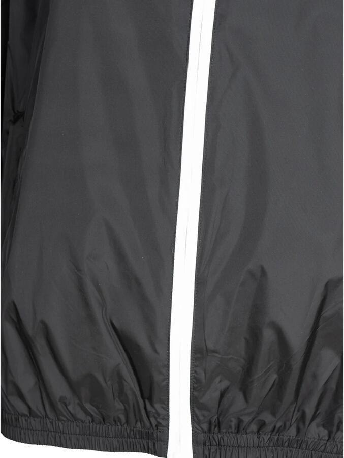 Invicta Eenvoudige Stijl Jas met Capuchon en Rits Black Dames - Foto 5