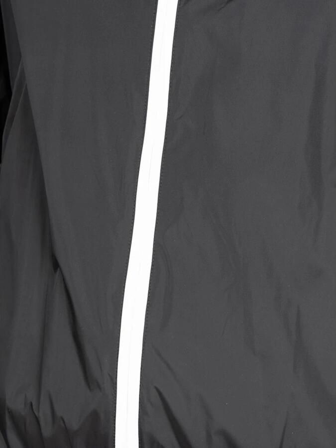 Invicta Eenvoudige Stijl Jas met Capuchon en Rits Black Heren - Foto 4