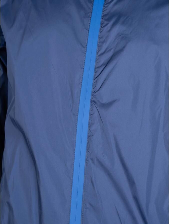 Invicta Eenvoudige Stijl Jas met Capuchon en Rits Blauw Heren - Foto 5