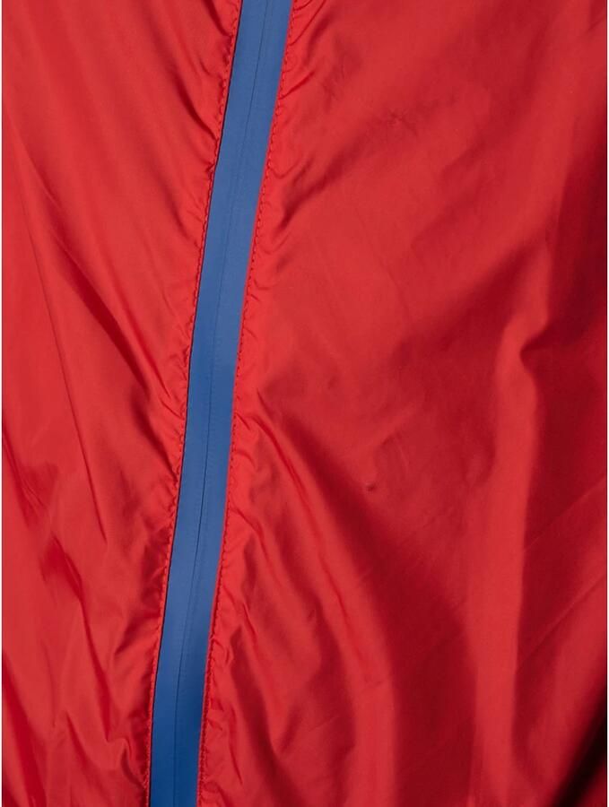 Invicta Eenvoudige Stijl Jas met Capuchon en Rits Rood Heren - Foto 4