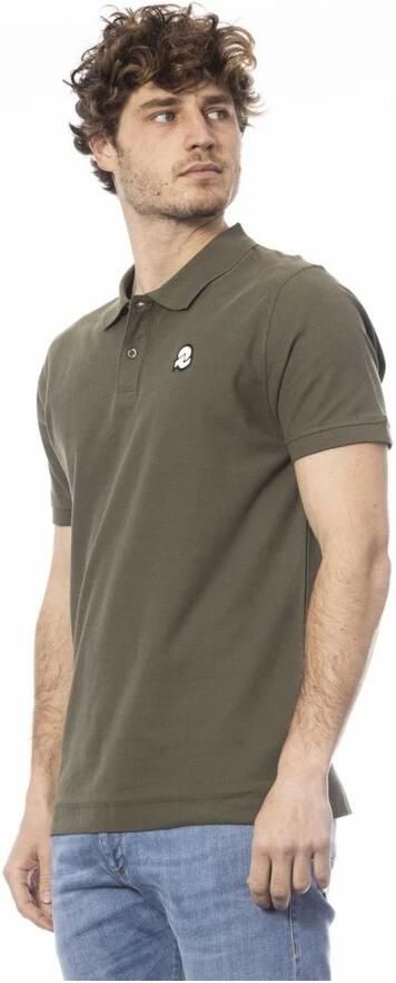 Invicta Groen Katoenen Poloshirt met Logo Green Heren - Foto 2