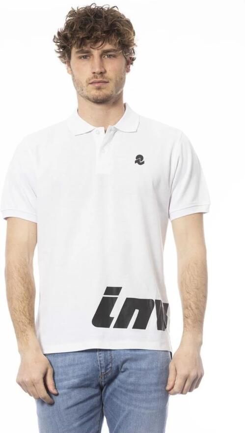 Invicta Wit Katoenen Poloshirt met Logo White Heren - Foto 4