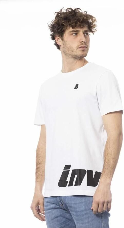 Invicta Casual Ronde Hals Katoenen T-shirt White Heren
