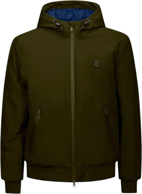 Invicta Heren Winterjas Militaire Stijl Green Heren