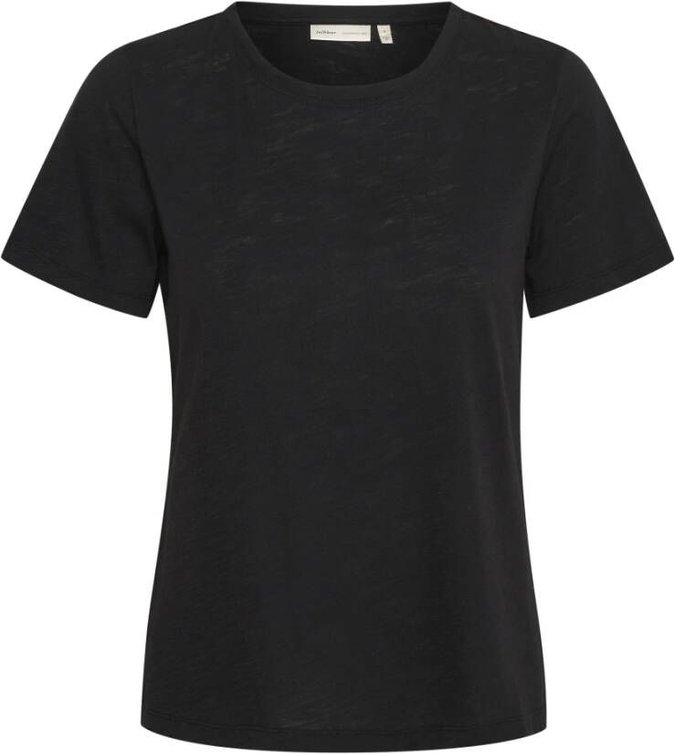 InWear NorHeren pasvorm korte mouwen T-shirt Black Dames