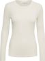 INWEAR Dames Tops & T-shirts Dagnaiw T-shirt Ls Wit - Thumbnail 2