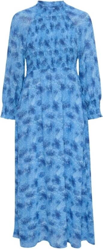 InWear Dagelijkse Midi Jurk Blauw Dames