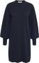 InWear Daggebreide jurk Blauw Dames - Thumbnail 1