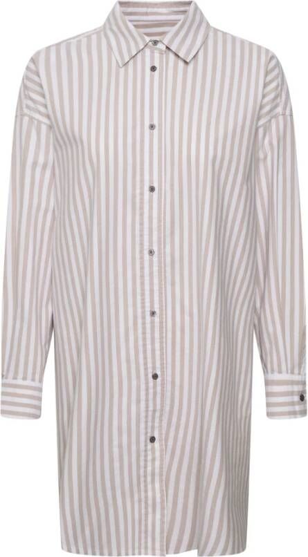InWear Dagshirtjurk Beige Dames