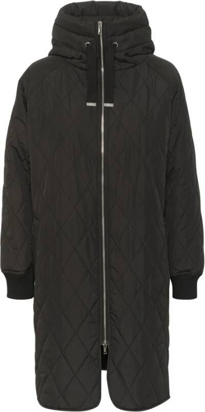 InWear Gewatteerde Hooded Parka Jas Bruin Dames