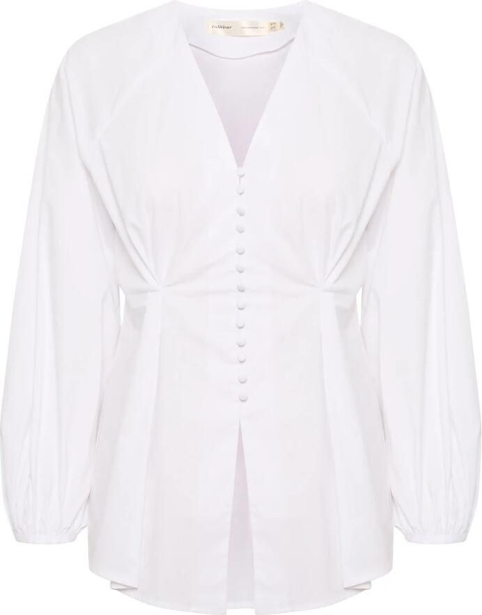 InWear Elegante Helveiw Blouse in Puur Wit White Dames - Foto 5