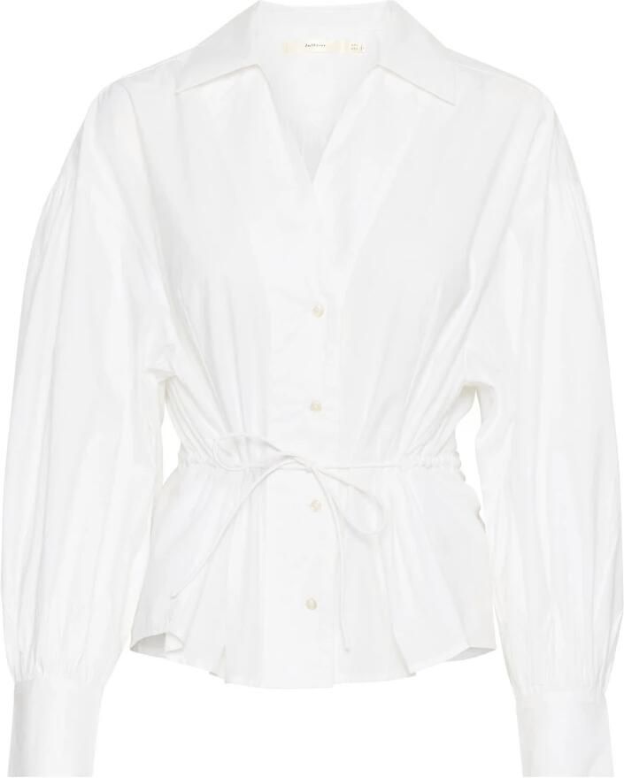 InWear Feminine Shirt Blouse met Pofmouwen White Dames - Foto 5