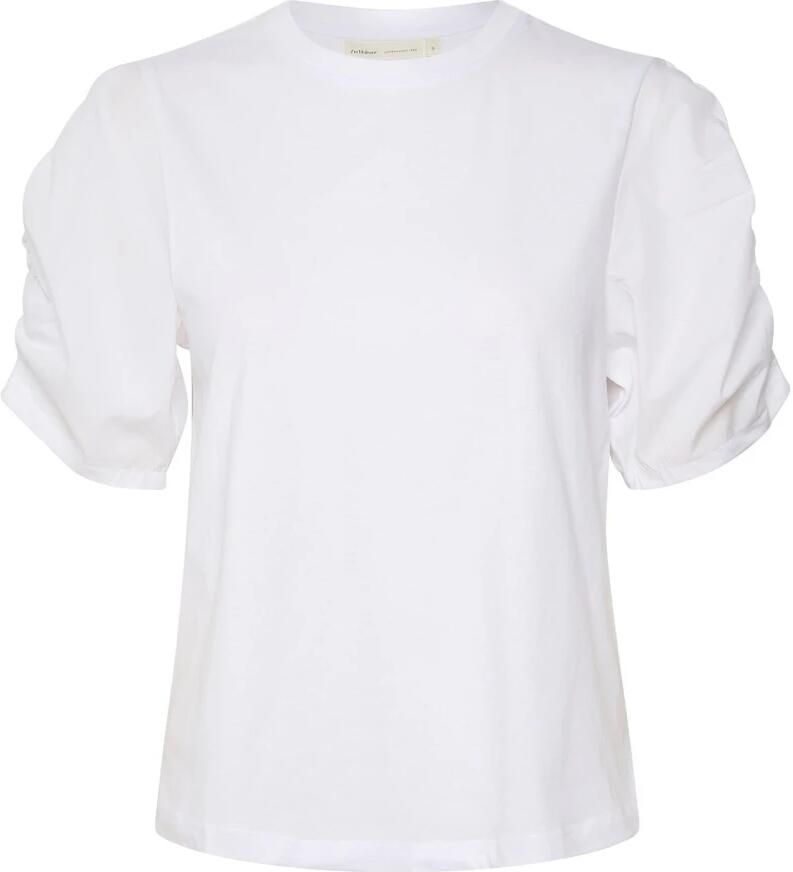 INWEAR Dames Tops & T-shirts Payanaiw Woven Trim Shirt Wit - Foto 5