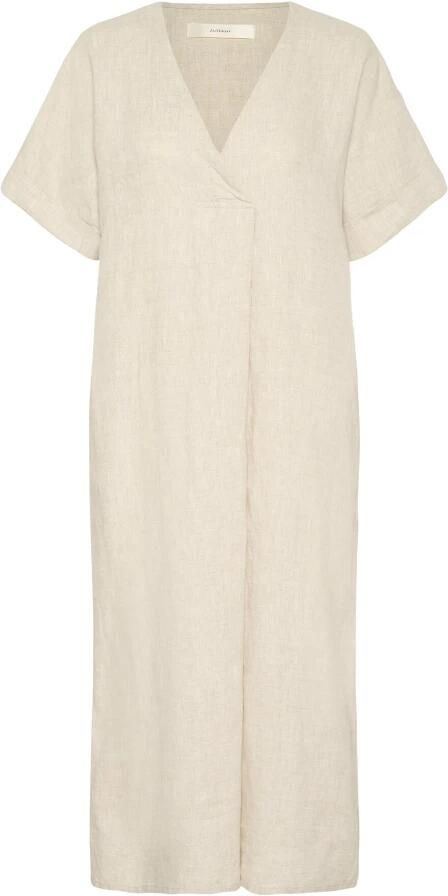 InWear Haze Melange Jurk met Wijde Mouwen Beige Dames - Foto 5
