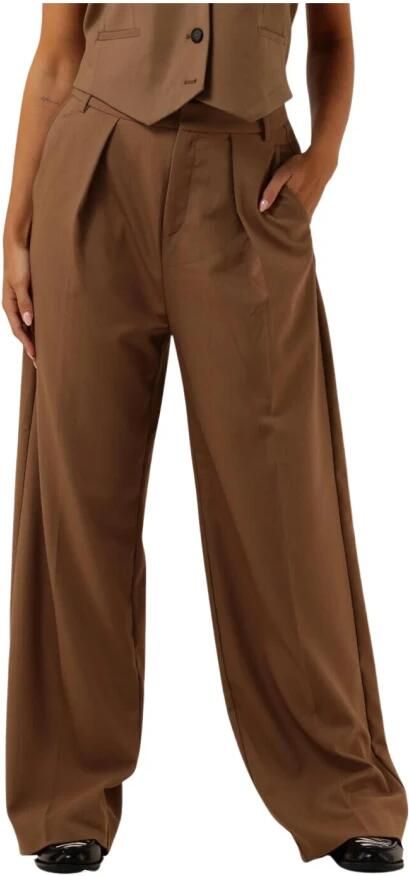 InWear Khailw Geplooide Broek in Bruin Brown Dames - Foto 3
