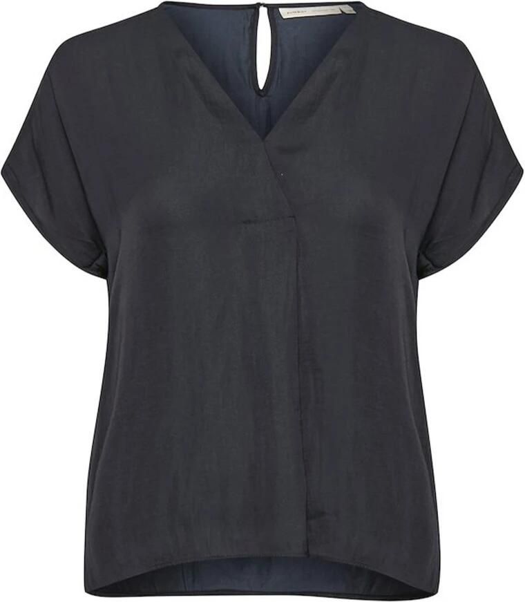 InWear Ruimvallende Korte Mouw Blouses en Overhemden Ruimvallende Tops en Overhemden Blouse overhemd Black Blue Gray White Dames - Foto 9