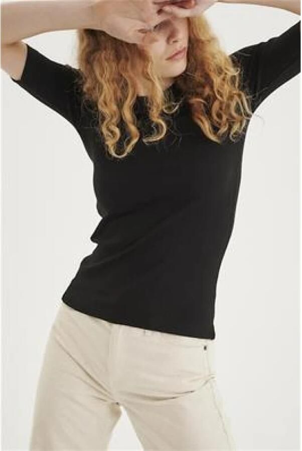 INWEAR Dames Tops & T-shirts Dagnaiw T-shirt Donkerblauw - Foto 9