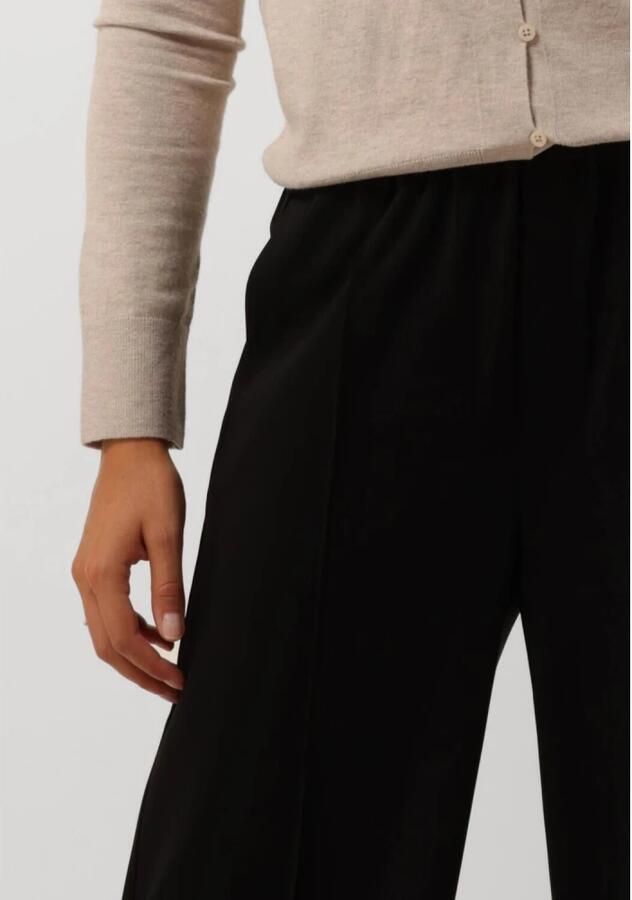 InWear Wijde Zwarte Broek Klassieke Stijl Black Dames - Foto 3