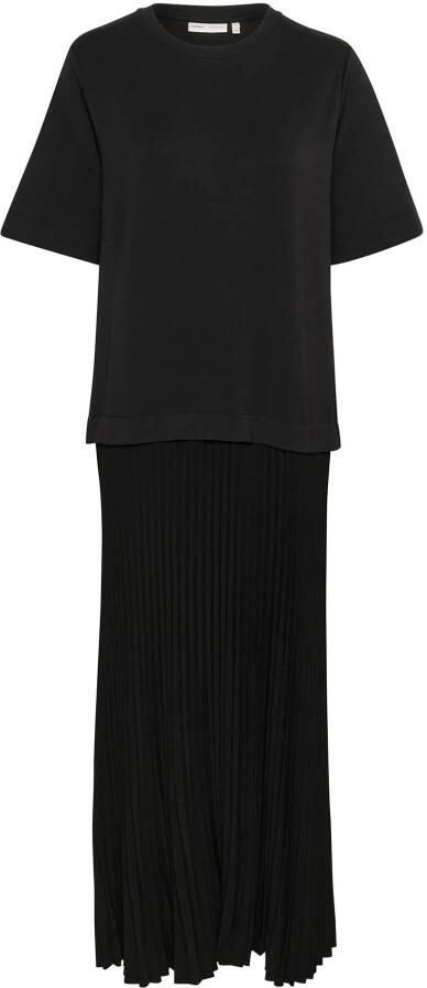 INWEAR Dames Jurken Laicentiw Vincent Plisse Dress Zwart - Foto 5