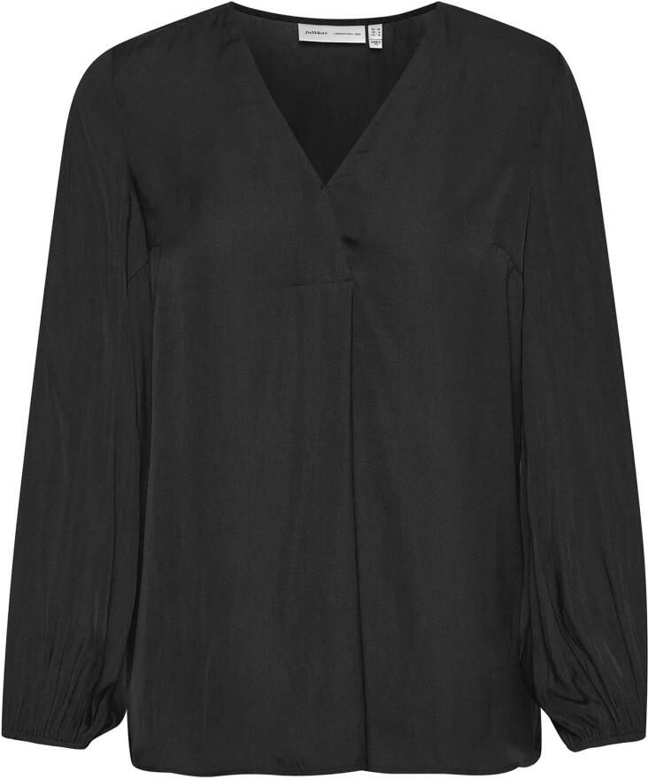 InWear Regular Fit Lange Mouw Blouses en Overhemden Black Dames - Foto 2