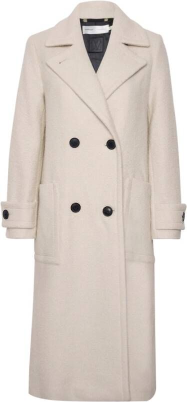 InWear Klassieke Jas Percyiw 30108494 Vanilla White Dames