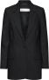 InWear Klassieke Zwarte Lange Blazer Black Dames - Thumbnail 1